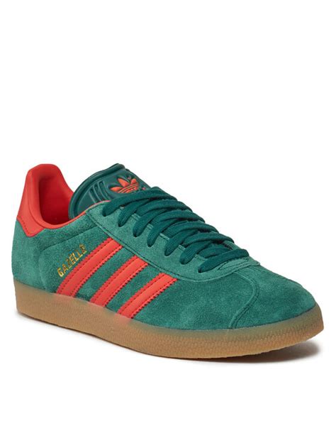 adidas gazelle klett grün|Grun .